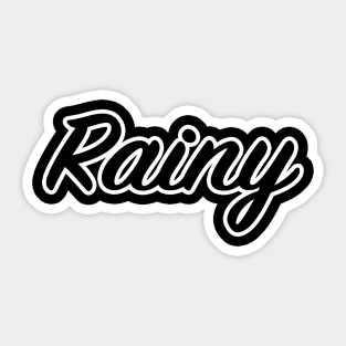 Rainy Sticker